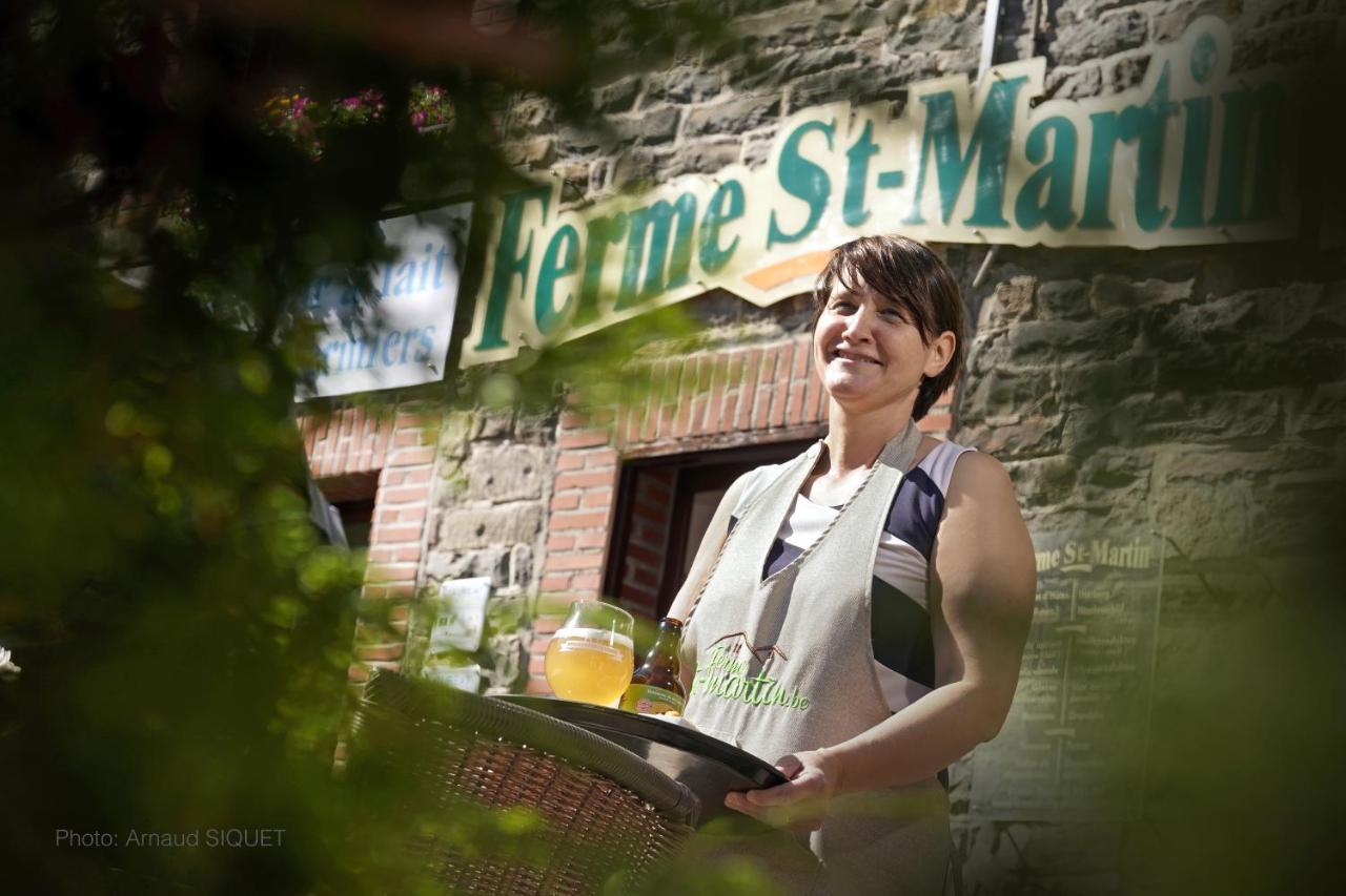 مبيت وإفطار Manhay Ferme St Martin المظهر الخارجي الصورة